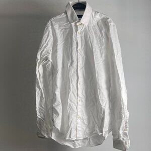 Zara man white dress shirt size S